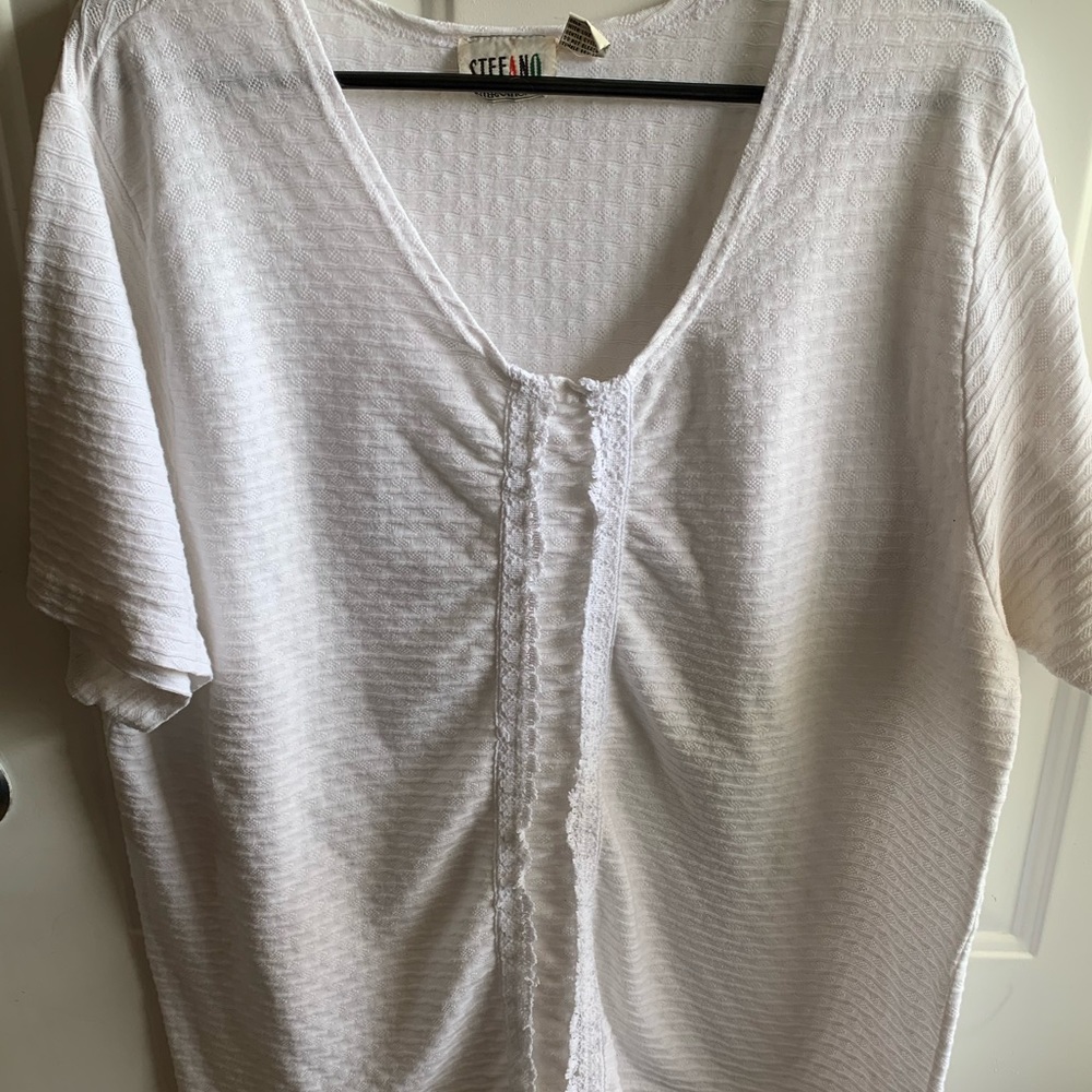 Stefano White Dress Shirt  22/24
